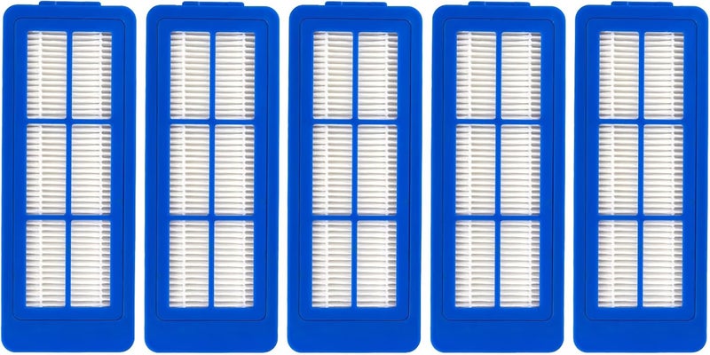 BRUVISH (5 Pack) Replacement HEPA Filter Compatible with eufy RoboVac 11S Max/ 15C Max/ 30C Max/ G10/ G10 Hybrid/ G20/ G30/ G30 Edge/ G30 Hybrid, HEPA Filters Accessories Kit, Vacuum Filter - Image 1
