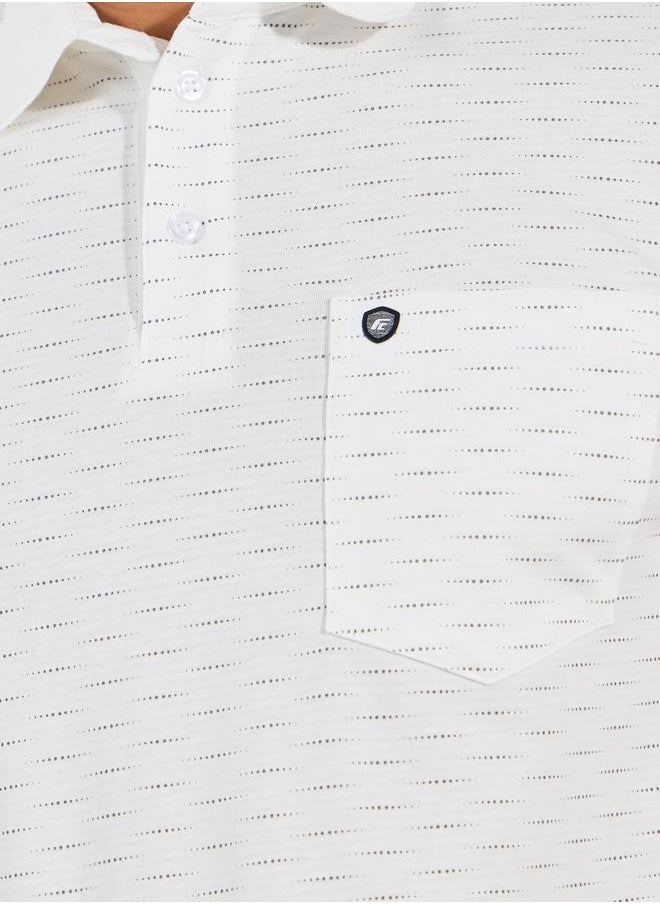 Fort Collins - All Over Print Regular Fit Polo by Styli - Image 1