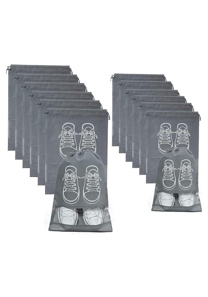 Spaceshoop Shoe Bag for Travel  Storage Women  Men Travelling Shoe Storage Bag 6pcs - Image 1