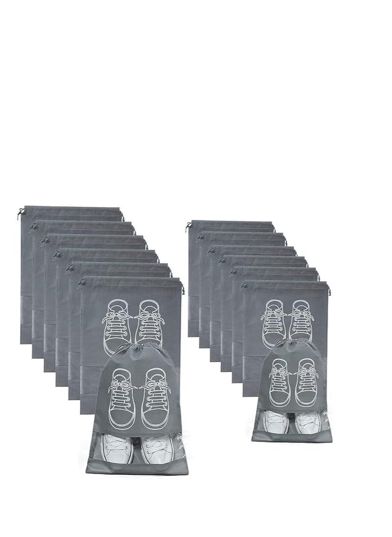 Spaceshoop Shoe Bag for Travel  Storage Women  Men Travelling Shoe Storage Bag 6pcs  - Image 1