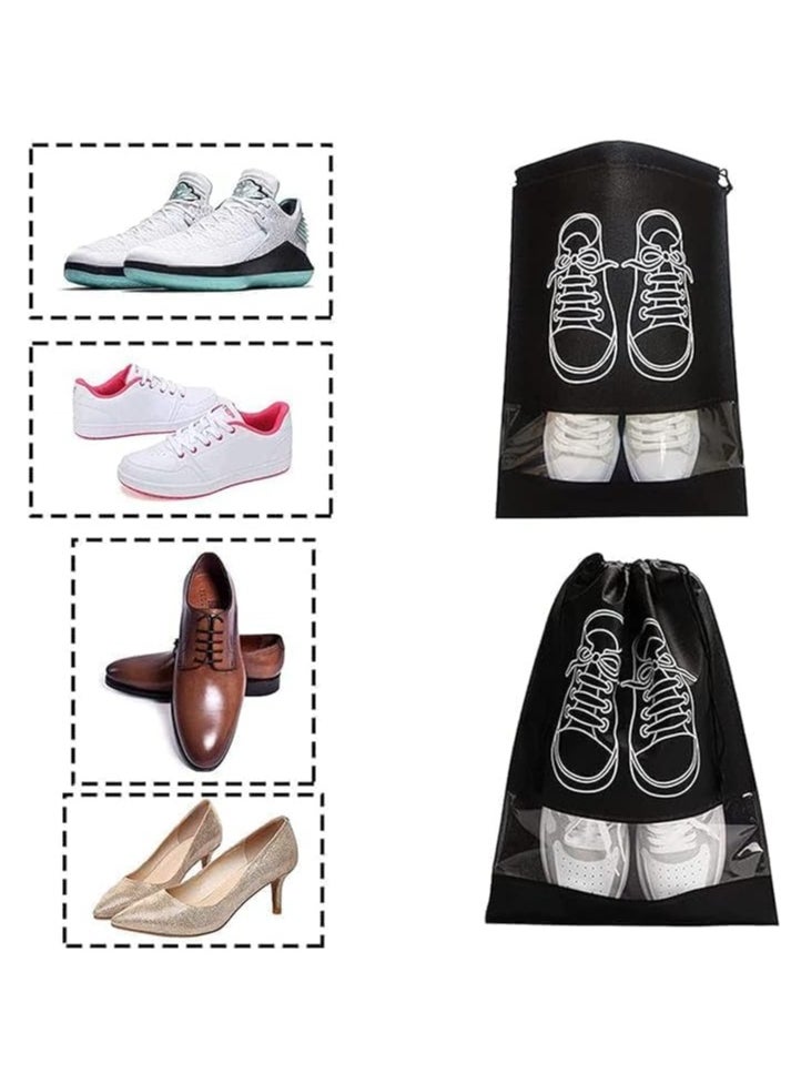 Spaceshoop Shoe Bag for Travel  Storage Women  Men Travelling Shoe Storage Bag 6pcs  - Image 3