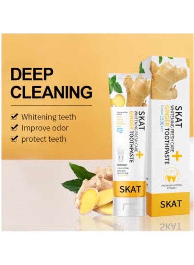 SKAT Oral Cleansing Breath Freshening Ginger Toothpaste 50g - Image 3