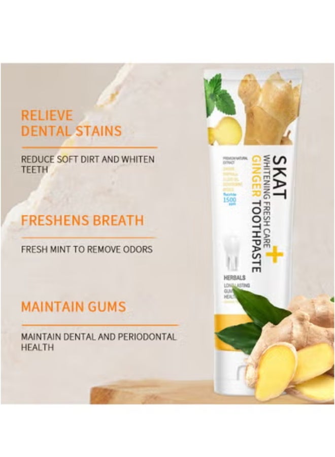 SKAT Oral Cleansing Breath Freshening Ginger Toothpaste 50g - Image 5
