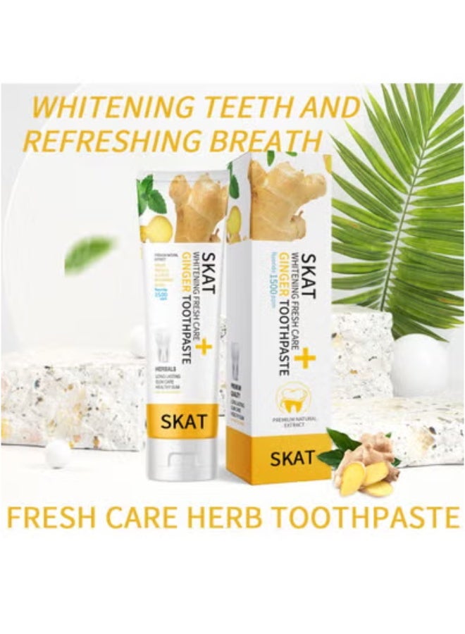 SKAT Oral Cleansing Breath Freshening Ginger Toothpaste 50g - Image 4