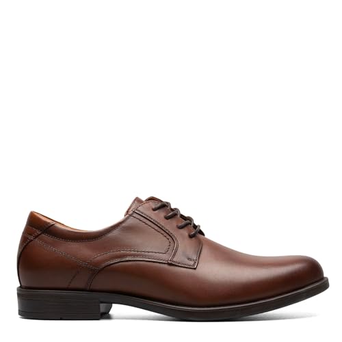Florsheim Men's Medfield Plain Toe Oxford Dress Shoe, Cognac, 12 - Image 2