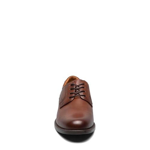 Florsheim Men's Medfield Plain Toe Oxford Dress Shoe, Cognac, 12 - Image 3