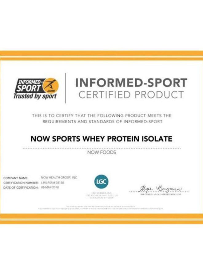 Now Foods Whey Protein Isolate - Image 3