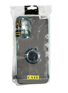erorex Protective Case Cover For Redmi Note 11 With Magnetic Ring Holder Green  - Image 2