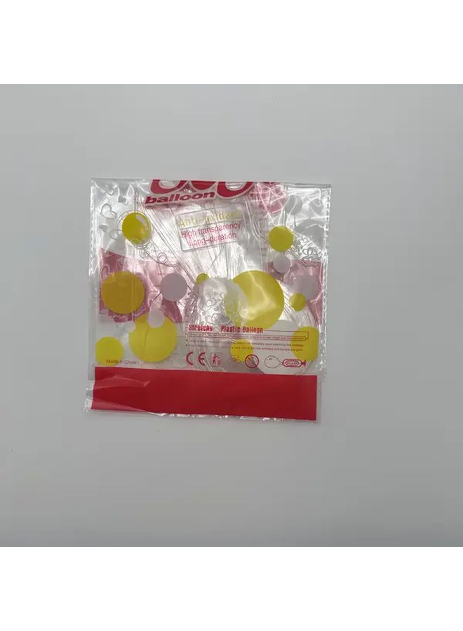 50Pcs 12 Inch Transparent Bubble Balloons Helium Filled Party Decorations For Weddings Birthdays Showers Christmas ValentineS Day Multifunctional Creative Gift Ideas - Image 5