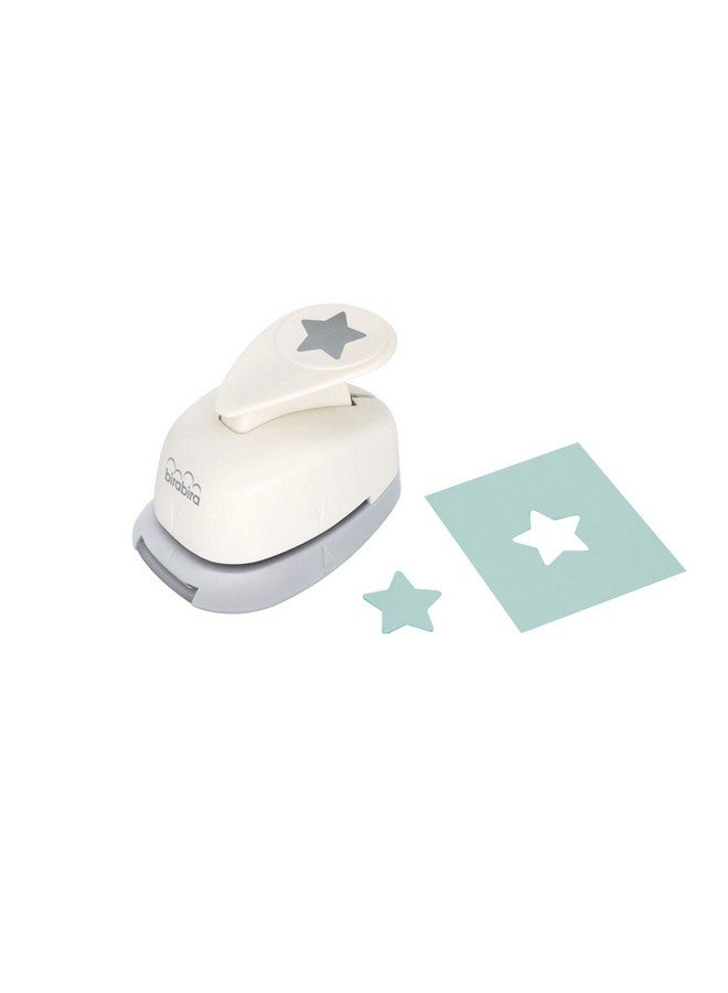 Bira Craft 5/8 Inch Star Shape Christmas Punch Lever Action Craft Punch For Paper Crafting Scrapbooking - Image 1