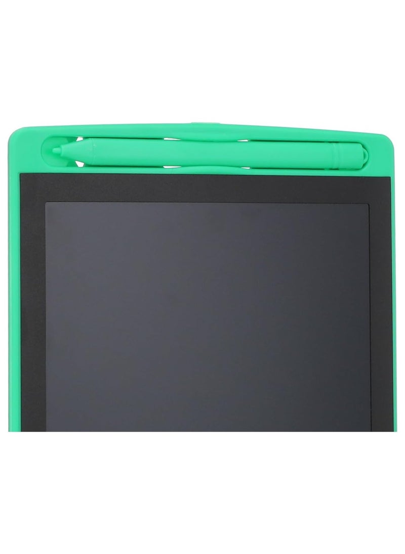 Utopia - Utopia 10 Inch LCD Writing Tablet – Eye-Friendly Screen – One-Click Erase – Lock Function – Lightweight & Portable – green frame - Image 1