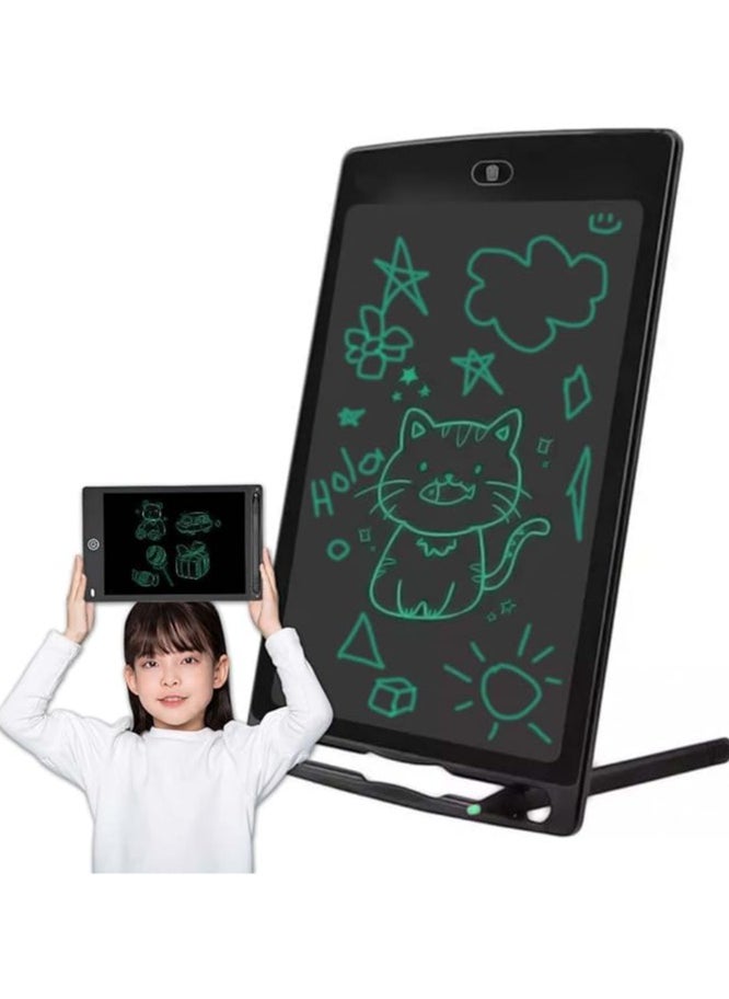 Utopia - Utopia 10 Inch LCD Writing Tablet – Eye-Friendly Screen – One-Click Erase – Lock Function – Lightweight & Portable – green frame - Image 1