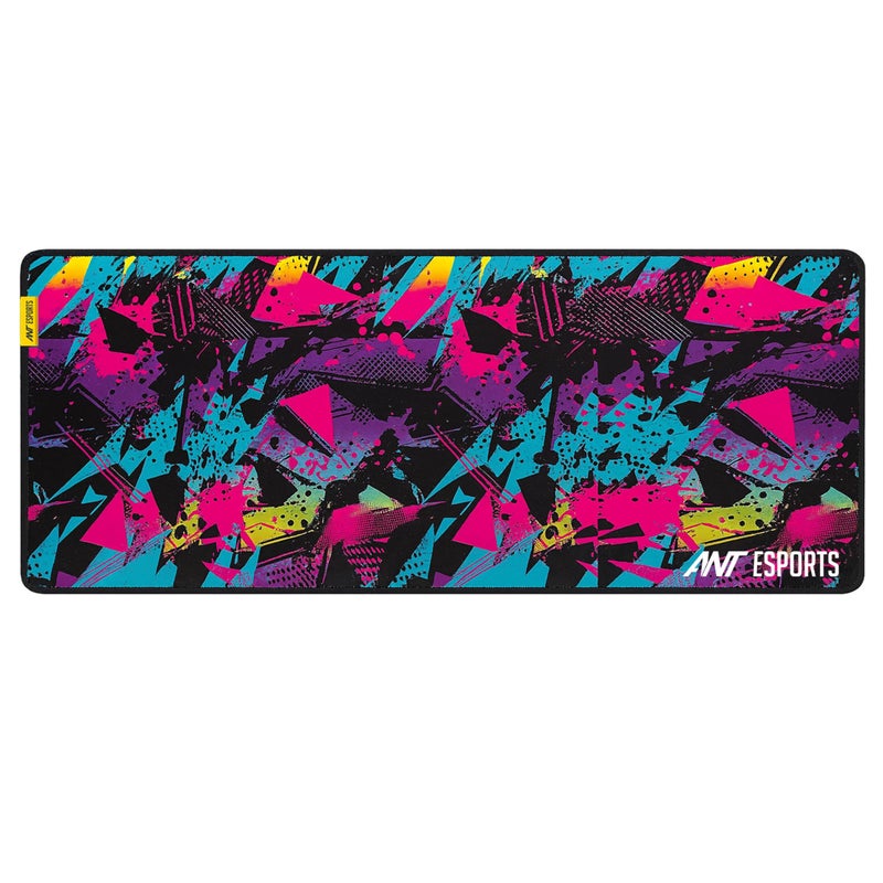 Ant Esports Sneakerz Unique Mouse Pad Gaming Mouse Pad Extended Mouse Mat for Mouse Keyboard with Stitched Edges Waterproof Non-Slip Base Mousepads for Office Home Shop Gaming EXTRA LARGE_Multi Colour - Image 5
