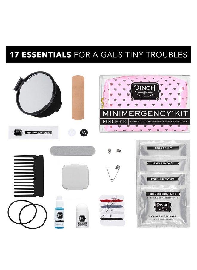 Sweetheart Minimergency Kit Includes 17 Travelsized Cosmetic Essentials Convenient For Purses Emergency Beauty Accessories Gifts For Valentine'S Day & Birthday’S - pzsku/Z7E11F851DFDA9FA84E01Z/45/_/1720506448/4fdf8aad-a276-42ed-8bb8-c67fd74543ff