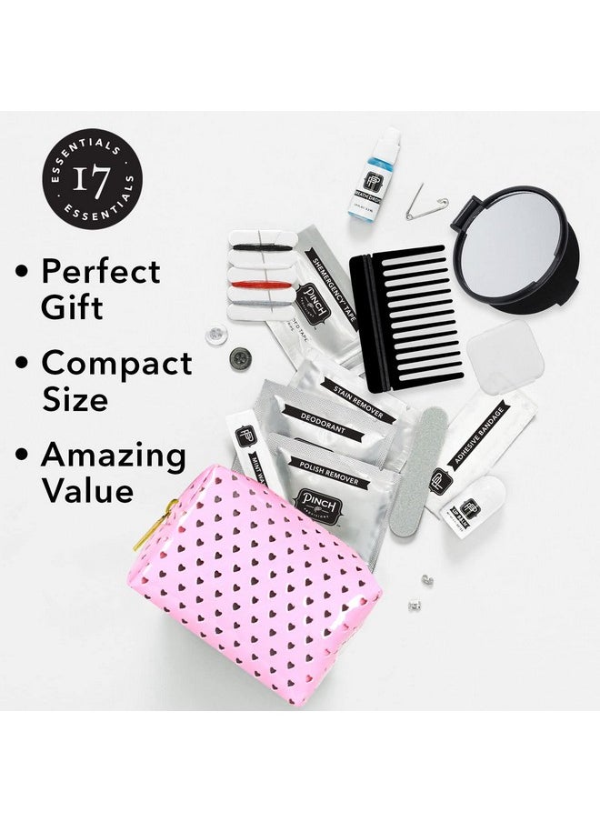 Sweetheart Minimergency Kit Includes 17 Travelsized Cosmetic Essentials Convenient For Purses Emergency Beauty Accessories Gifts For Valentine'S Day & Birthday’S - pzsku/Z7E11F851DFDA9FA84E01Z/45/_/1720506463/251a2d3f-ef3c-4310-8c38-daf549cdd2ea