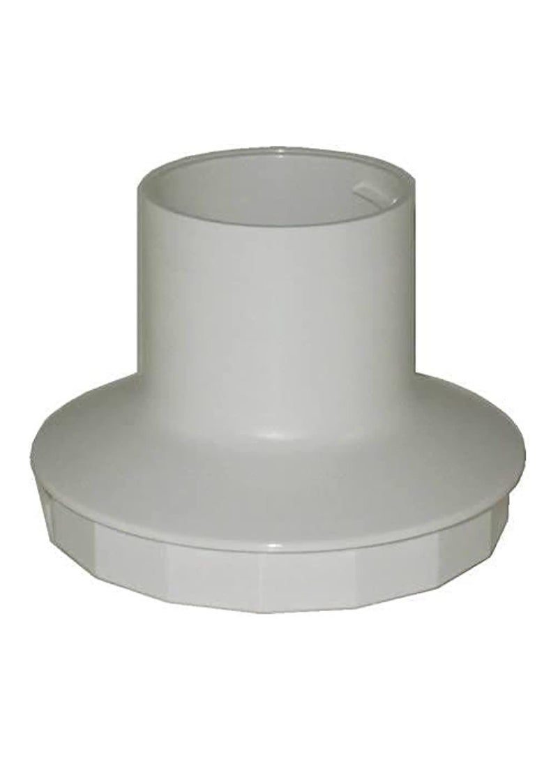 قطع غيار براون - غطاء لاوعية الطعام الصغيرة للخلط اليدوي ملتي كويك 1، أبيض