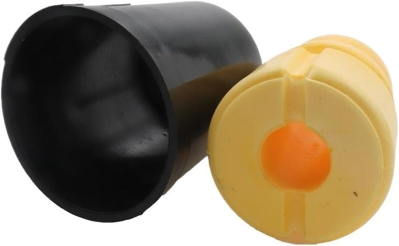 DEMULAX Front Dust Cover Air Shock Absorber Bellow Boot Set - Image 1