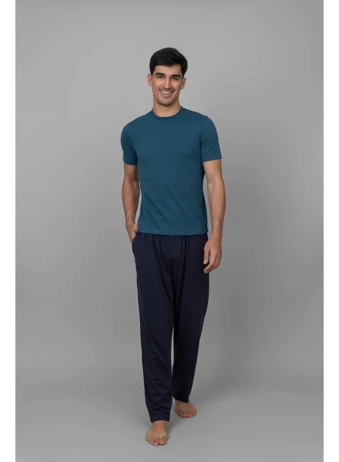 NeceSera Navy Men's Lounger Set