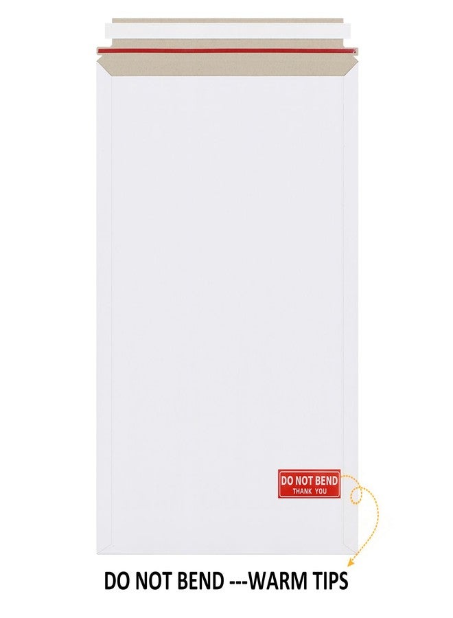 zmybcpack 25 Pack 13x18 inch Large Rigid Mailer Self Seal Photo Document Mailers, Stay Flat White Cardboard Envelopes White Photography Mailers for CD, Photos, Document - Image 4