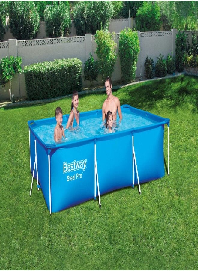 Bestway - Bestway Deluxe Splash Frame ( With Filter Pump) 300X201X66Cm 26-56411 - Image 1
