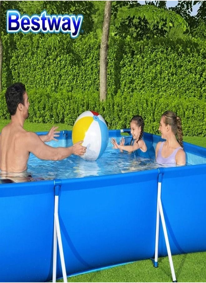Bestway - Bestway Deluxe Splash Frame ( With Filter Pump) 300X201X66Cm 26-56411 - Image 1
