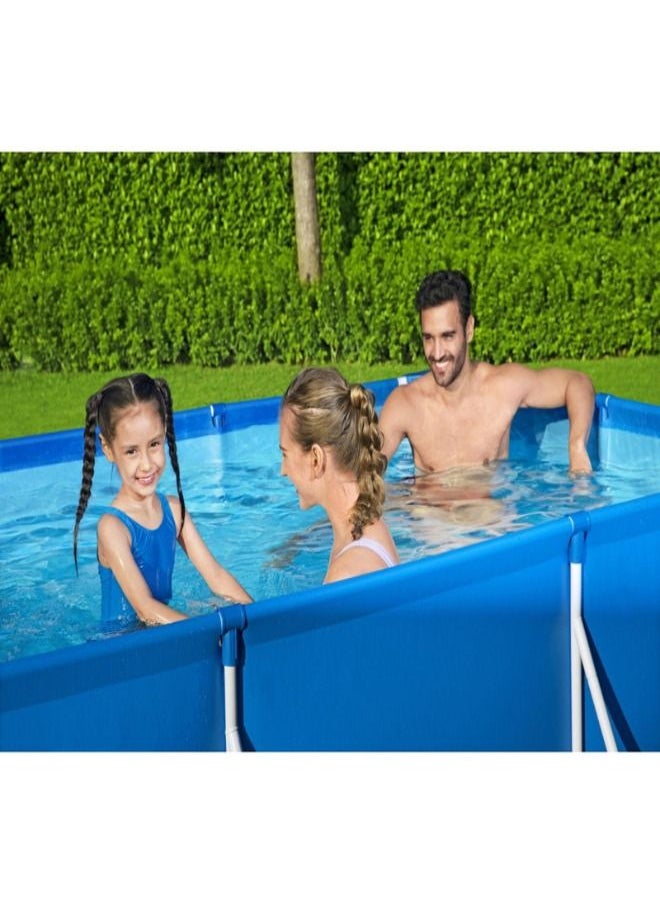 Bestway - Bestway Deluxe Splash Frame ( With Filter Pump) 300X201X66Cm 26-56411 - Image 1