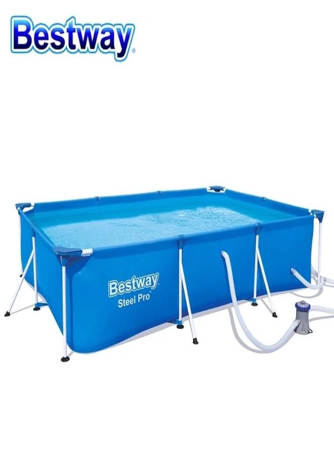 Bestway - Bestway Deluxe Splash Frame ( With Filter Pump) 300X201X66Cm 26-56411 - Image 1