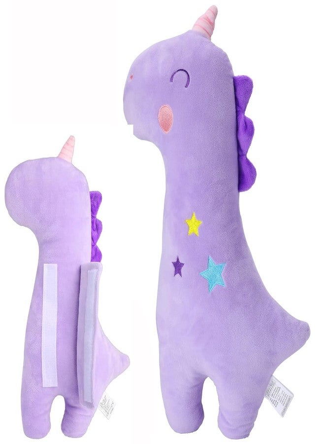 Resulzon Seat Belt Cover Pillow for Kids, Car Seatbelt Cushion Shoulder Neck Support Protector Pad, Soft Stuffed Plush Travel Vehicle Safety Belts Strap Pillow for Boys and Girls Headrest (Unicorn) - Image 1