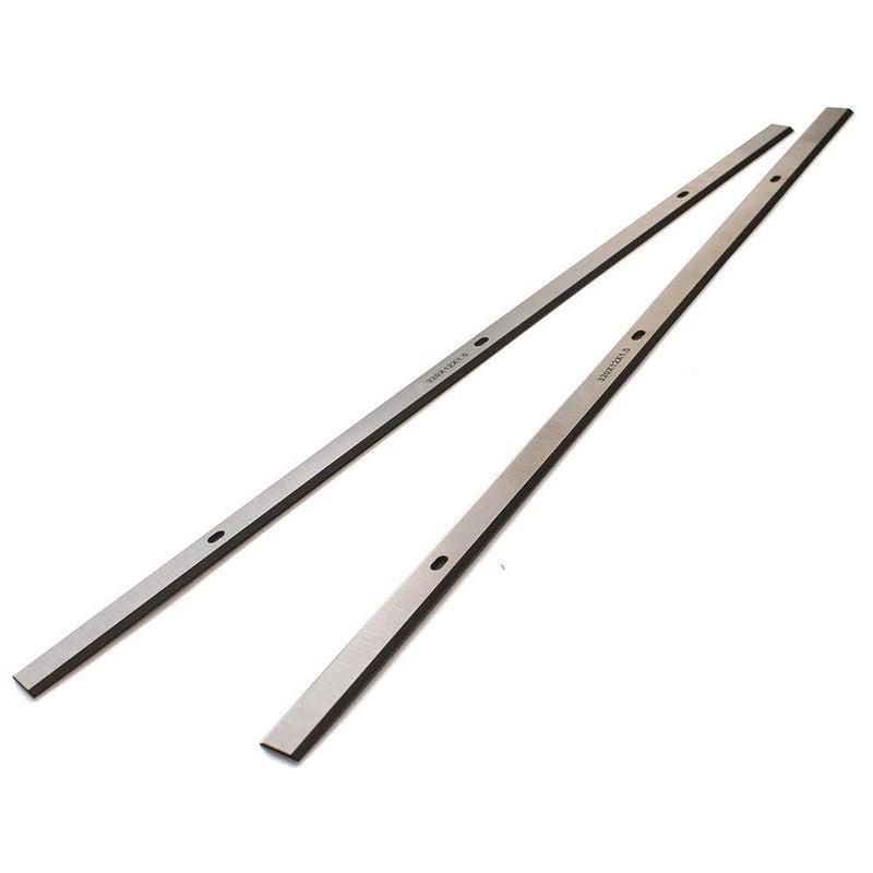 OSCARBIDE 12.5" HSS Planer Blades, 2-Piece Set, for Delta, Wen, Craftsman, Triton, Porter Cable, Replacement Knives