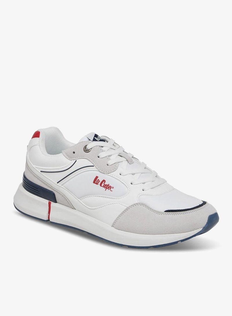 لي كوبر سنيكرز رجالي بطبعة شعار برباط - Image 2