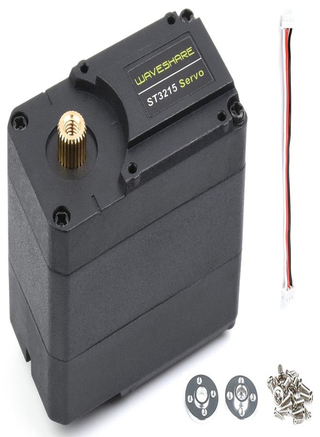 Waveshare 30KG High Torque Serial Bus Servo Motor, 360 Programmable Magnetic Encoder, Two-Way Feedback, Servo/Motor Mode Switchable - Image 1