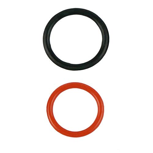 DSkoiph Power Steering Pump Rubber Inlet & Outlet O-Ring Seals 91345-RDA-A01 / 91370-SV4-000 Fit for HONDA P/S Hi Pressure Hose 2 pc Kit - Image 1