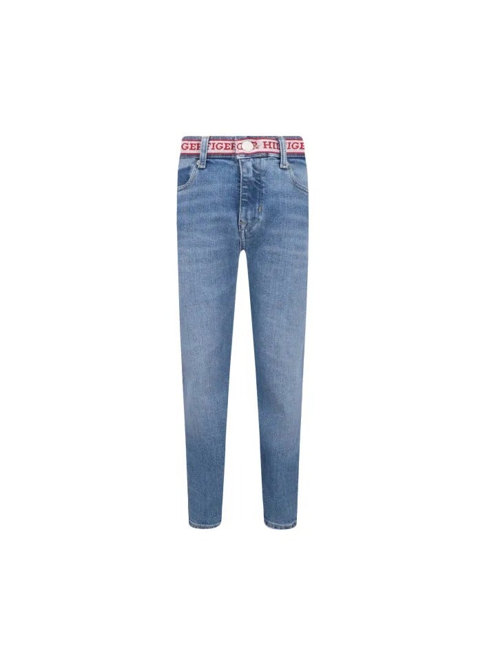 TOMMY HILFIGER Kids Straight Fit Jeans - Image 1
