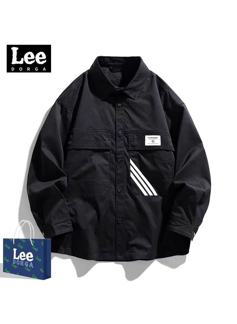 LEE Loose Casual And Comfortable Trendy Brand Shirt And Jacket 