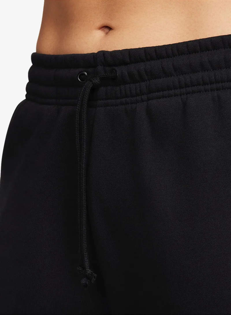 Nike BLACK/(SAIL) Nsw Phoenix Fleece Mid-Rise Standard Pants for Women | Best Price UAE