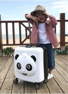 GoldenLike Kids Luggage Children Travel Suitcase 20 Inch Cartoon Rolling Trolley Case with Wheels Children's Carry on Luggage for Boys Girls Travel and School  - Image 2