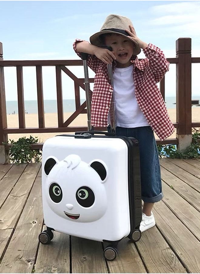 GoldenLike Kids Luggage Children Travel Suitcase 20 Inch Cartoon Rolling Trolley Case with Wheels Children's Carry on Luggage for Boys Girls Travel and School  - Image 2