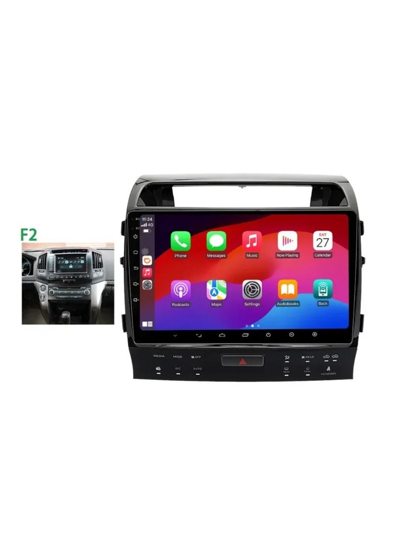 ام ان تي تعد شاشة تويوتا لاند كروزر من عام 2008 إلى عام 2015 جزءًا من نظام المعلومات والترفيه في السيارة يعمل بنظام التشغيل Android ويدعم ميزات مثل Apple CarPlay وAndroid Auto، مما يتيح لك توصيل هاتفك الذكي بسهولة كما أنها توفر دقة عالية تصل إلى 1080 بكسل، مما يجعلها ممتازة لعرض المعلومات والخرائط بوضوح - Image 4