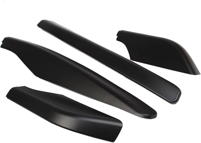 Yurefax Black Roof Rack Rail End Caps for Mitsubishi Pajero V80 - Image 1