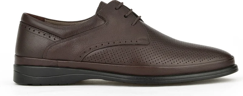 Ziya , Men's Leather Comfort Shoes 141144Z5108 Brown