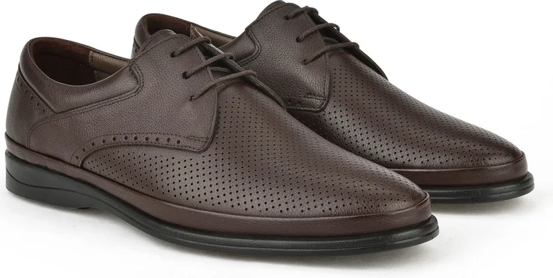 Ziya , Men's Leather Comfort Shoes 141144Z5108 Brown