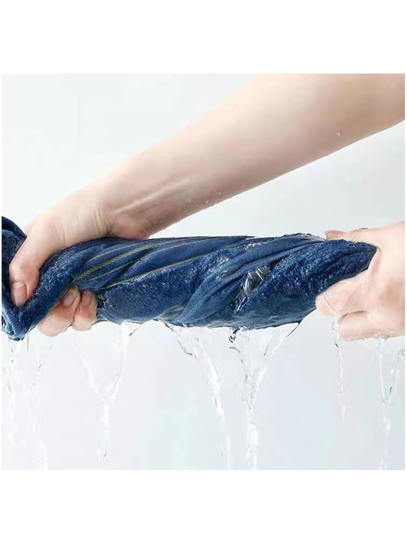 Beauenty Hand Towels for Bathroom, 3 Pcs Cotton Face Towels, Super Soft Highly Absorbent Hand Towel Set, for Gym, Shower, Hotel, Spa 33x76 cm - Image 5