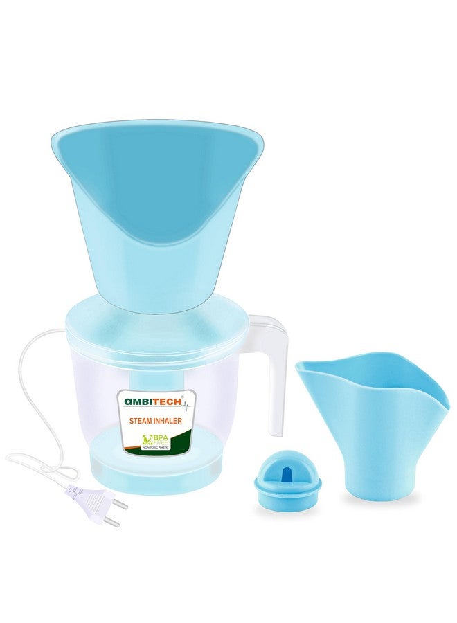 AmbiTech 3 in 1 Steamer with 1 Year Replacement Warranty Steam Inhaler Facial Vaporizer for Cold & Cough - Image 1