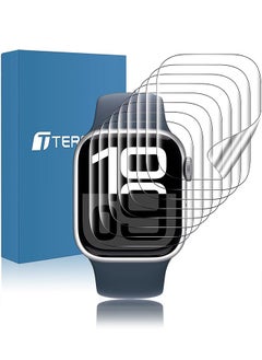 Tersely [8 Pack] Screen Protector for Apple Watch Series 10-46 MM,Premium TPU Soft Full Coverage Film for iWatch S10 2024, Anti-Scratch HD Clear (46MM)  - Image 1