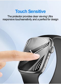 Tersely [8 Pack] Screen Protector for Apple Watch Series 10-46 MM,Premium TPU Soft Full Coverage Film for iWatch S10 2024, Anti-Scratch HD Clear (46MM)  - Image 4