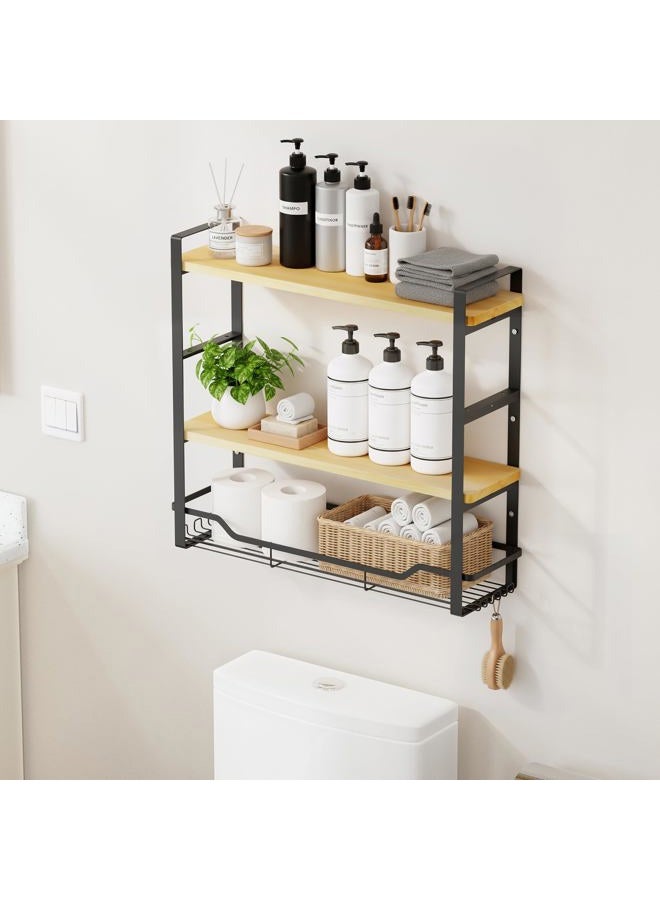 CACHOLIV Bathroom Shelves Over Toilet - Image 1