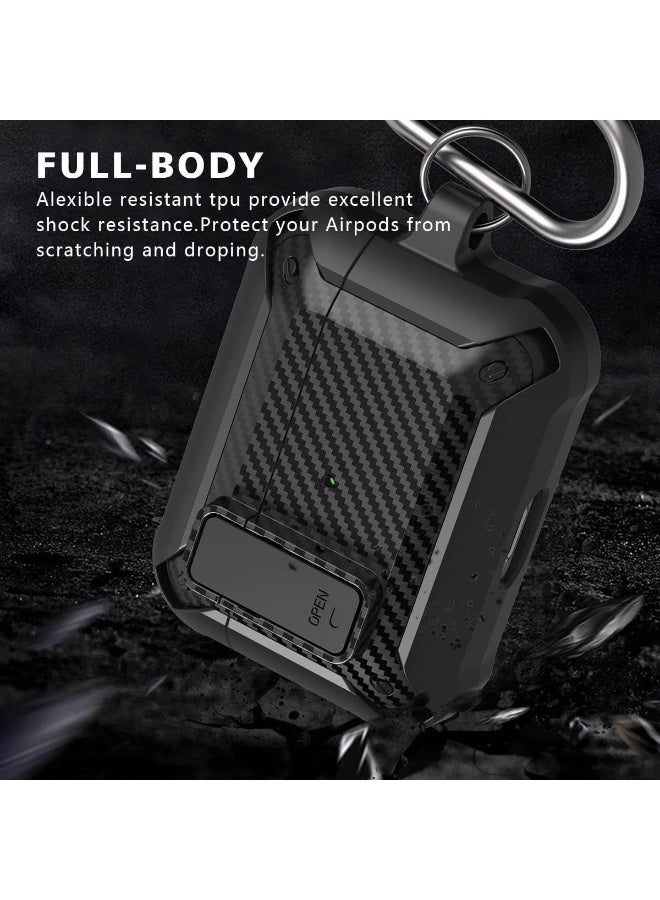 ECVV AirPods Pro 2 2nd Generation Case Cover, Slim-Fit Shockproof Protective AirPods Pro 1st Case with Keychain Full Body Hard Shell Cover for AirPod Pro 2 - Image 5