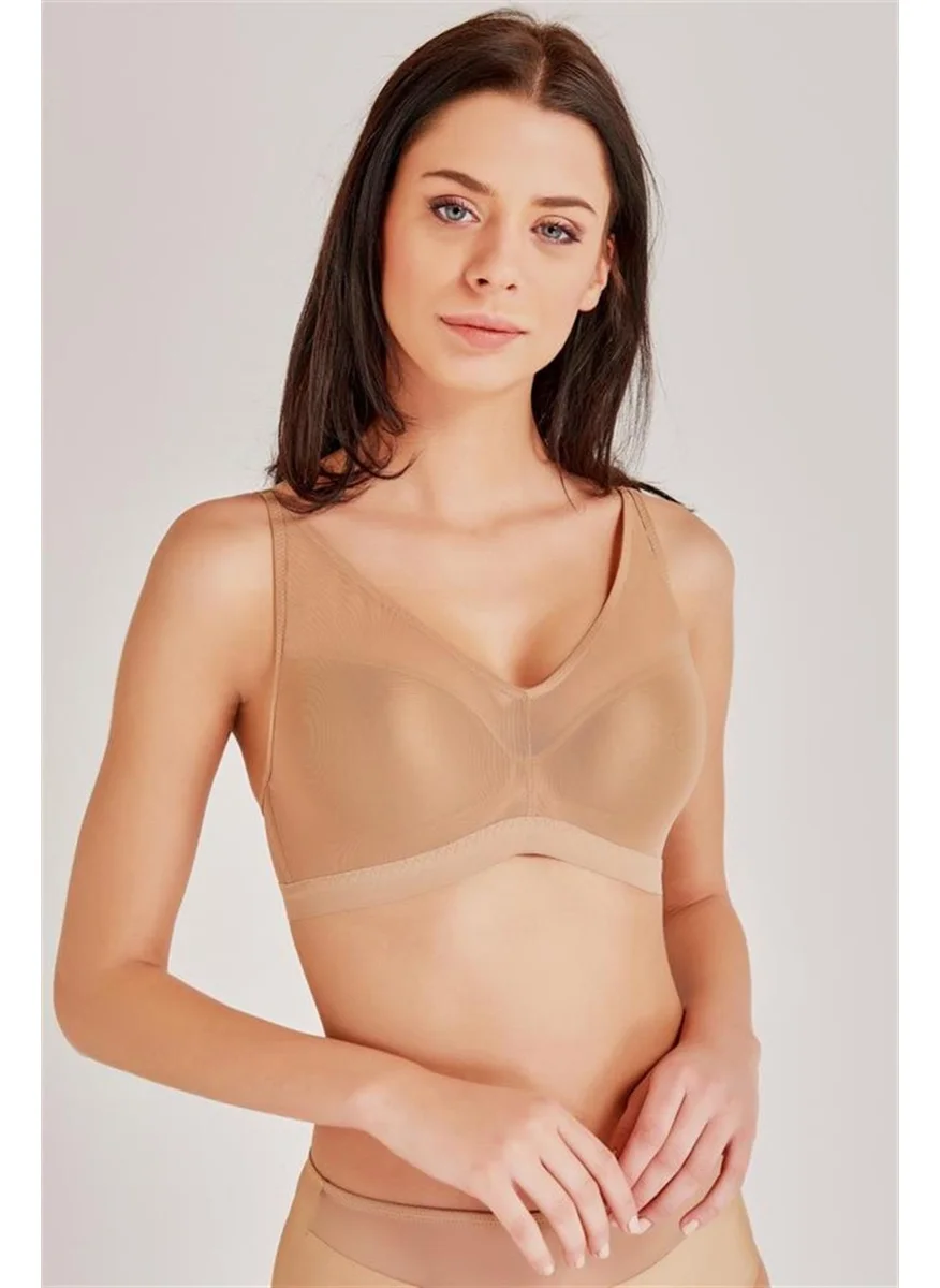 Magic Form 4636 - Non-wired Sponge Tulle Bra