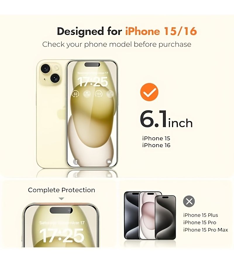 2 Pack Full Transparency HD Tempered Glass Screen Protector For iPhone 14 - Image 4