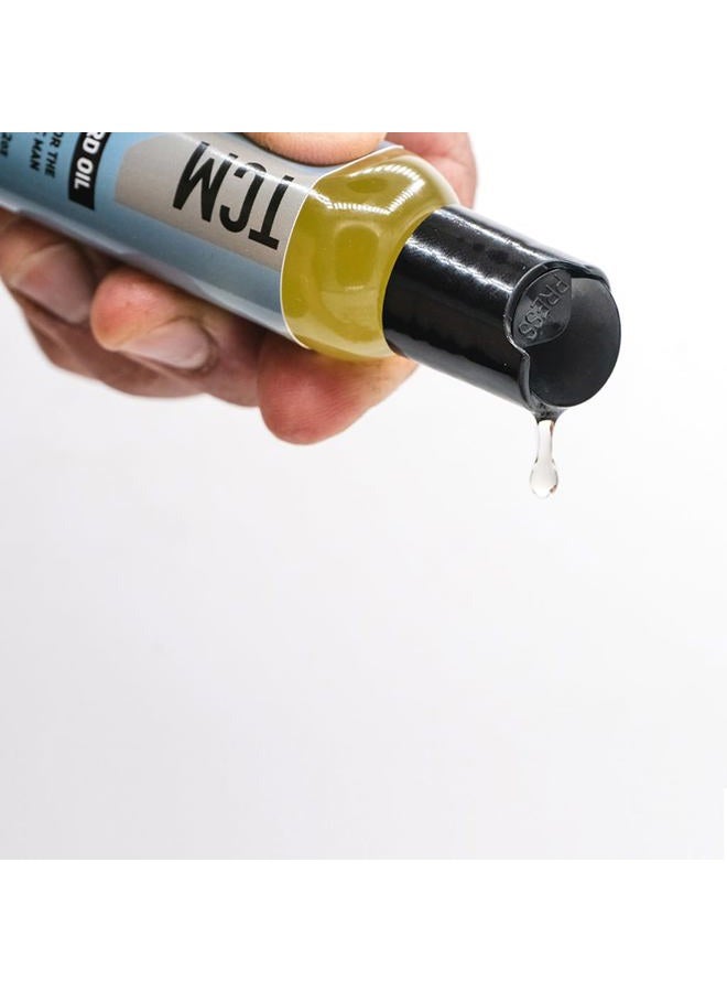 TCM Men's Beard Oil for Maximum Facial Hair Shine and Skin Softness (Single) - Image 3